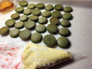 #trust之美# Matcha Macaron recipe