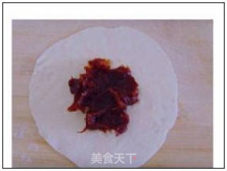 Triangle Bean Paste Buns. recipe