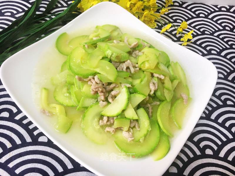 Fried Pork with Winter Squash