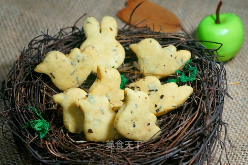 Seaweed Pork Floss Crackers recipe