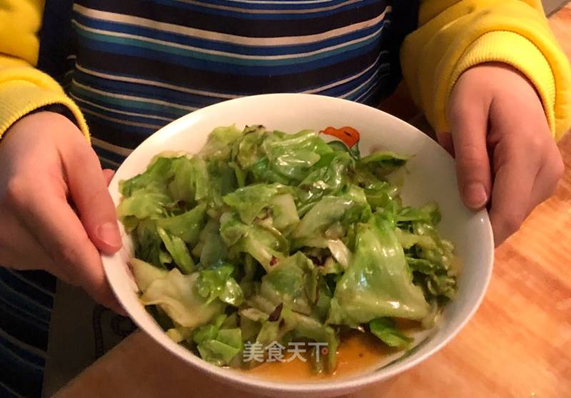 Stir-fried Shredded Cabbage recipe
