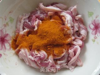 Grilled Pork Belly with Onions recipe