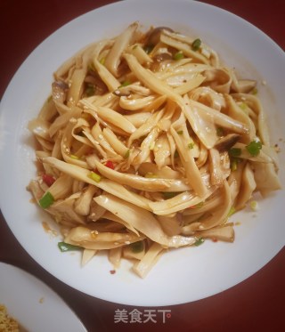 Shredded King Pleurotus recipe