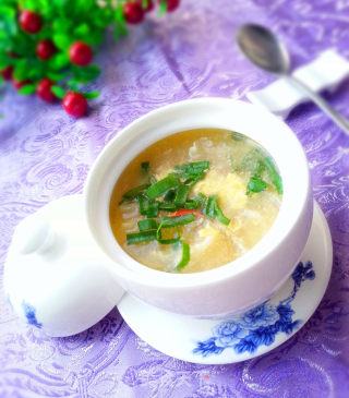 Tremella and Egg Soup recipe