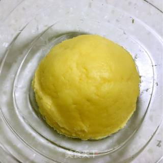 #春食野菜香# Snowy Custard Pancake recipe