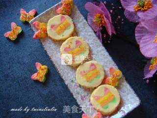 #aca烤明星大赛# Colorful Butterfly Biscuits recipe