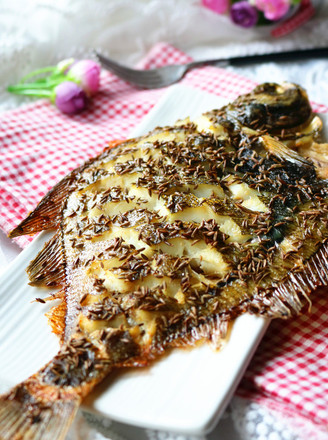 Grilled Partial Fish with Cumin recipe