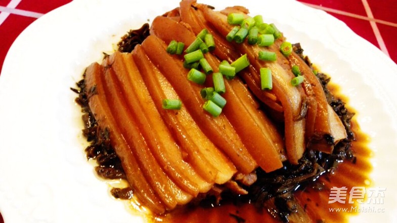 Mei Cai Kou Po-a Must-have Hard Dish for The Spring Festival Family Dinner recipe