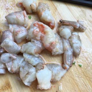 Fried Shrimp with Okra recipe