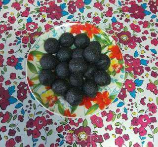 Natural Colorful Vegetable Glutinous Rice Balls recipe