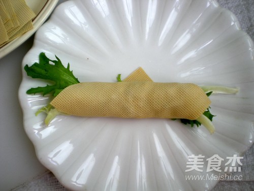 Duck Neck Rolls with Sauce recipe
