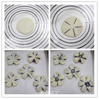 Purple Potato Butterfly Crisp recipe