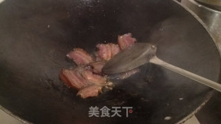 Stir-fried Bacon with Artemisia Quinoa recipe