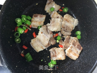 Twice-cooked Pork Homemade Tofu recipe