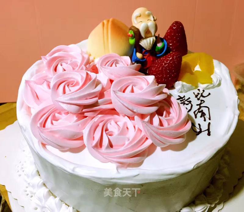 # Fourth Baking Contest and is Love to Eat Festival# Shou Tao Cake recipe