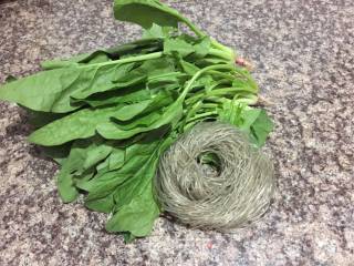 Spinach Mixed Vermicelli recipe