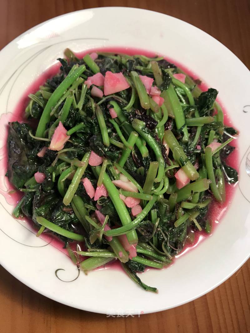 Stir-fried Amaranth recipe