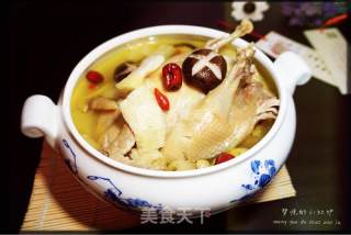 Mushroom and Bamboo Sun Chicken Soup recipe