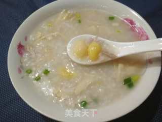 Ginkgo Lean Pork Congee recipe