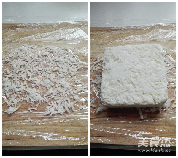 Coconut Milk Cold Cake recipe