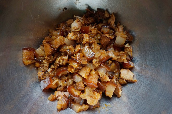 Diced Pork with Mushrooms recipe