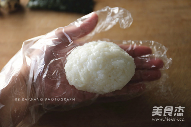 Curry Rice Ball: Little Cute Rabbit recipe