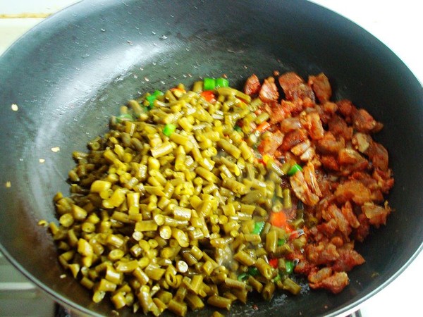 Stir-fried Sausage with Capers recipe