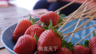 Valentine's Day Strawberry Bouquet [first Taste Diary] recipe