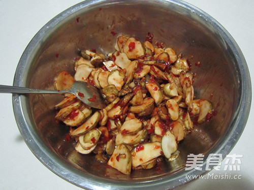 Pickled Jerusalem Artichoke in Spicy Sauce recipe