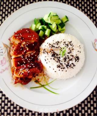 Teriyaki Chicken Drumstick Rice recipe