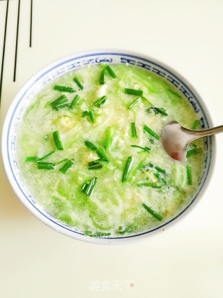 Loofah and Egg Soup recipe