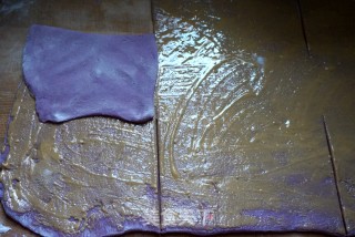 #trust之美#thousand-layer Purple Sweet Potato Hair Cake recipe