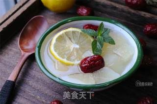 Lemon Rock Sugar Pear Water recipe