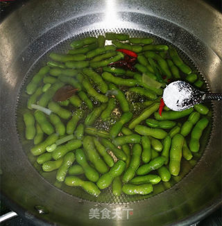 Spiced Salted Edamame recipe