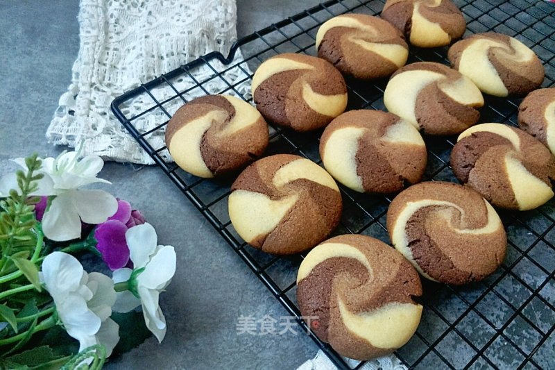 Tricolor Cookies recipe