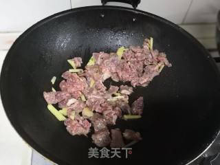 Beef Stir-fried Celery recipe