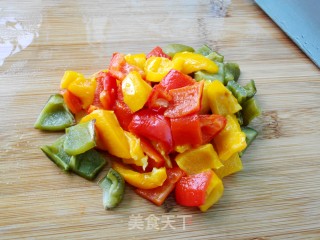 Roasted Peppers and Olive Salad recipe