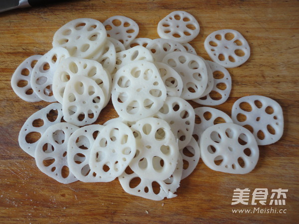 Shuangwei Lotus Root Slices recipe