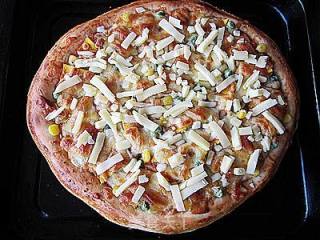 Chicken Drumsticks and Melon Pizza recipe