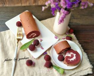 #四session Baking Contest and It's Love to Eat Festival#red Velvet Cake Roll recipe