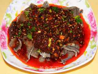 Hairy Tripe with Red Oil (spicy and Spicy Beef White Leaf) recipe