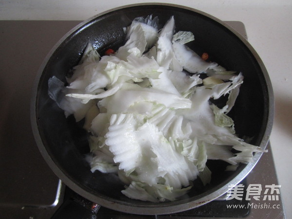 Vinegar Cabbage Stem recipe