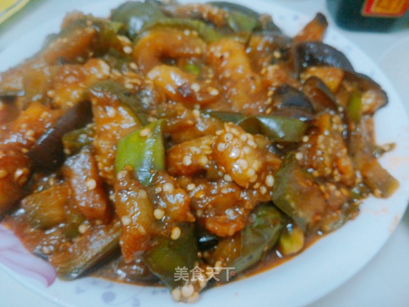 Eggplant Strips with Sauce recipe