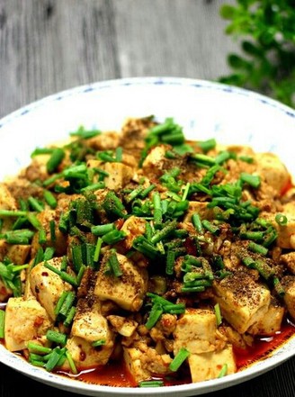 Homemade Mapo Tofu recipe