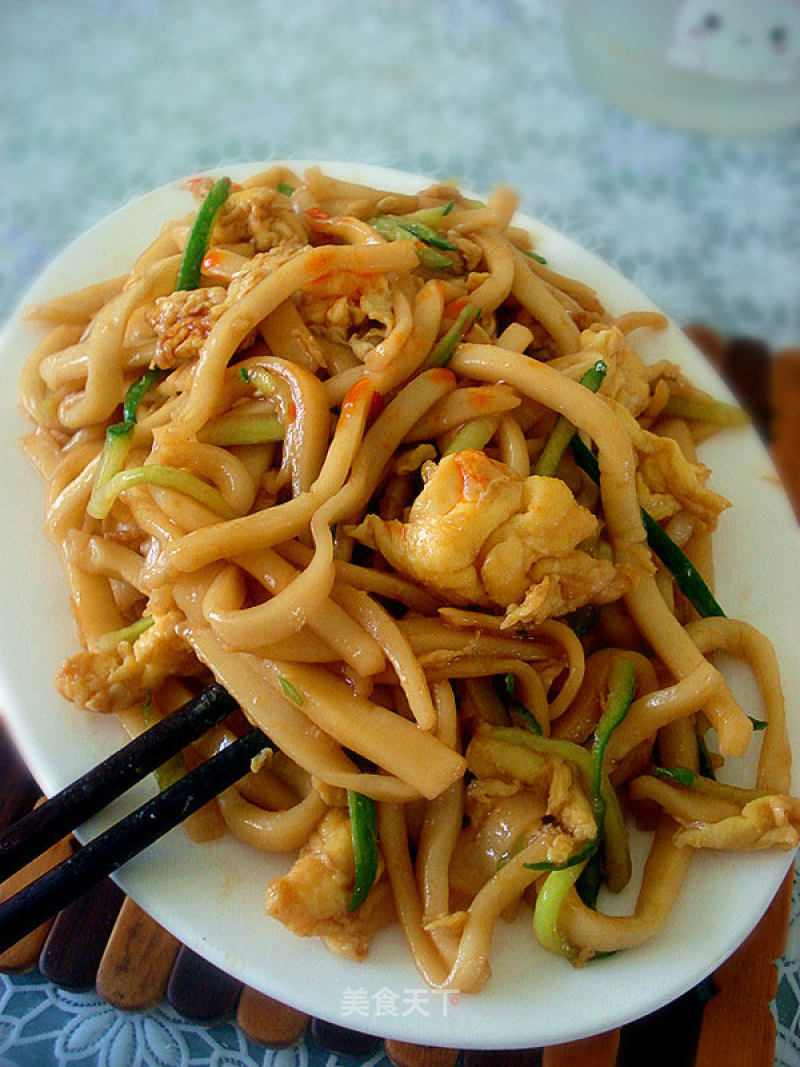 Fried Noodles with Egg recipe