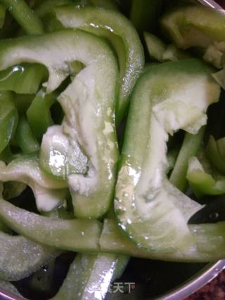 Green Pepper Squid recipe