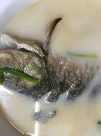 Milky White Crucian Fish Soup recipe