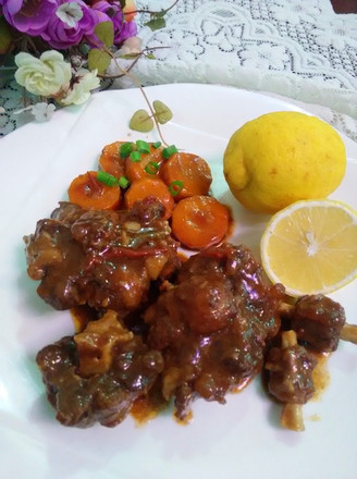 Braised Oxtail in Red Wine recipe