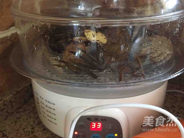 Steamed Crab recipe