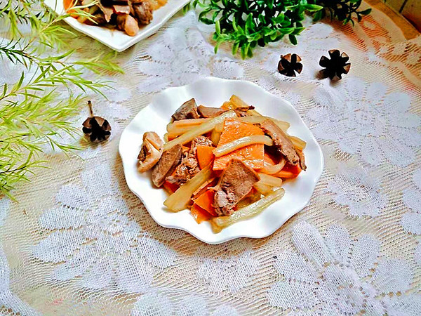 Stir-fried Pork with Seasonal Vegetables recipe